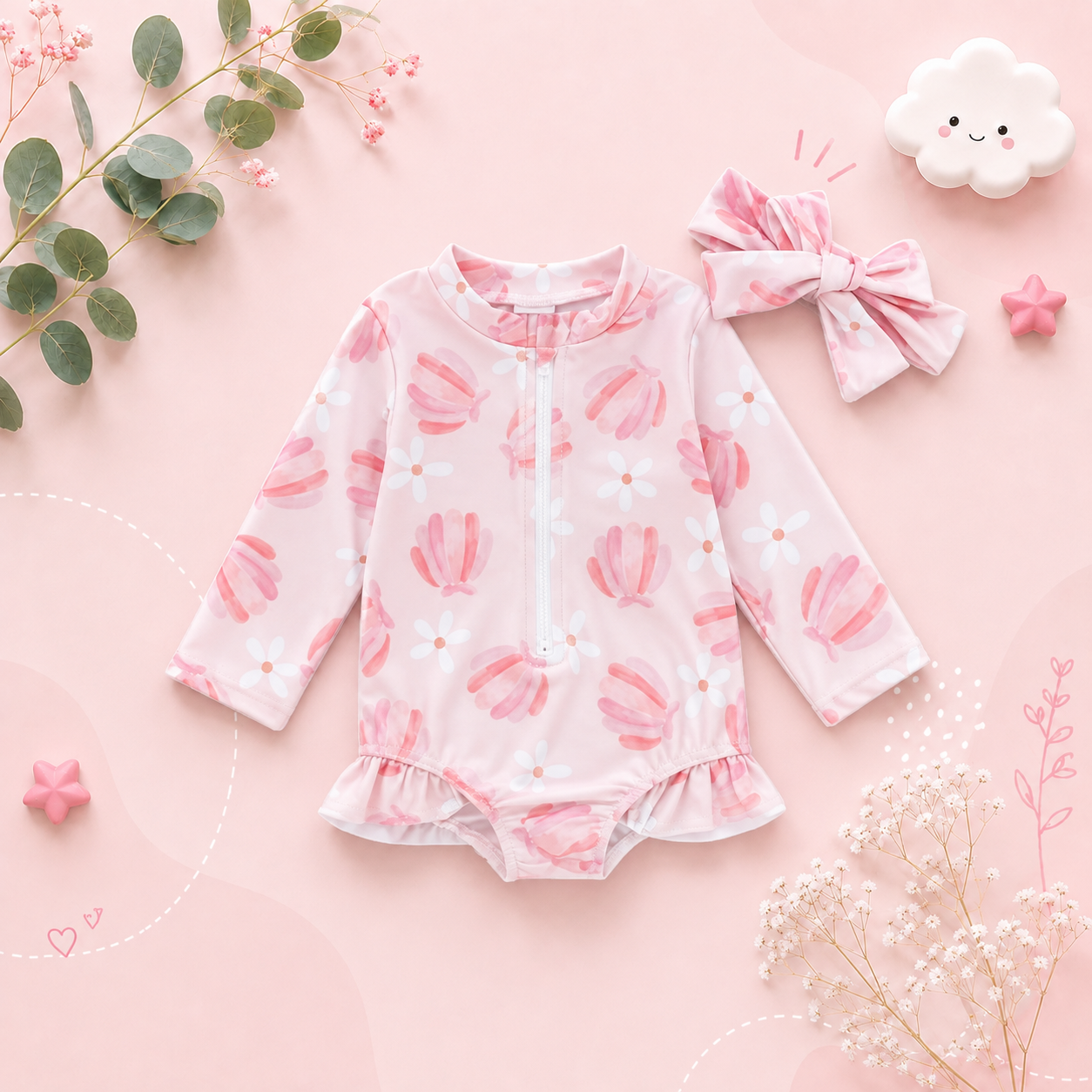 The Londyn - Baby Girl Cute Princess Beach Wear