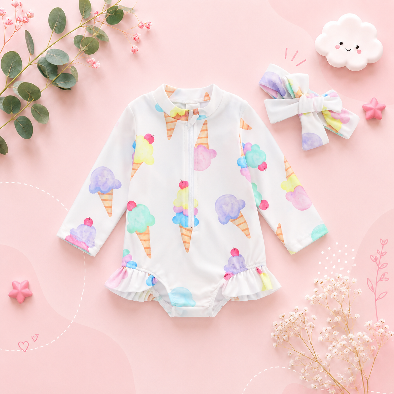 The Londyn - Baby Girl Cute Princess Beach Wear