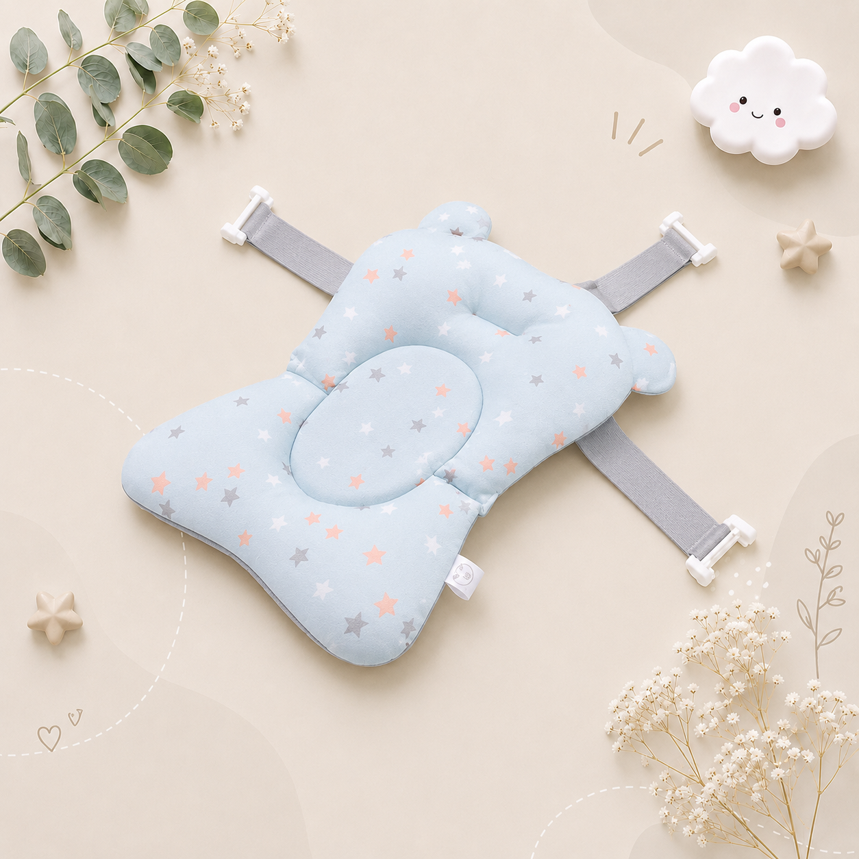 The Cooper - Baby Adjustable Bathtub Pad