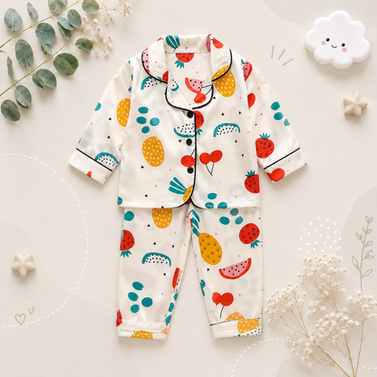 The Jodie - Baby Unisex Cute Print Pajamas Set - Watermelon Print