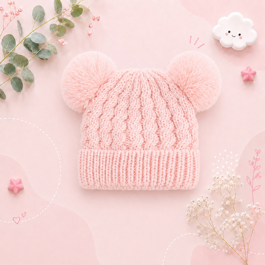 The Miller - Baby Unisex Knitted Solid Colour Beanie