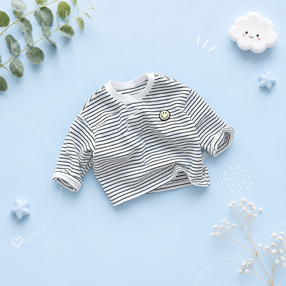 The Finn - Baby Unisex O-Neck Pullover Long Sleeved T-shirt