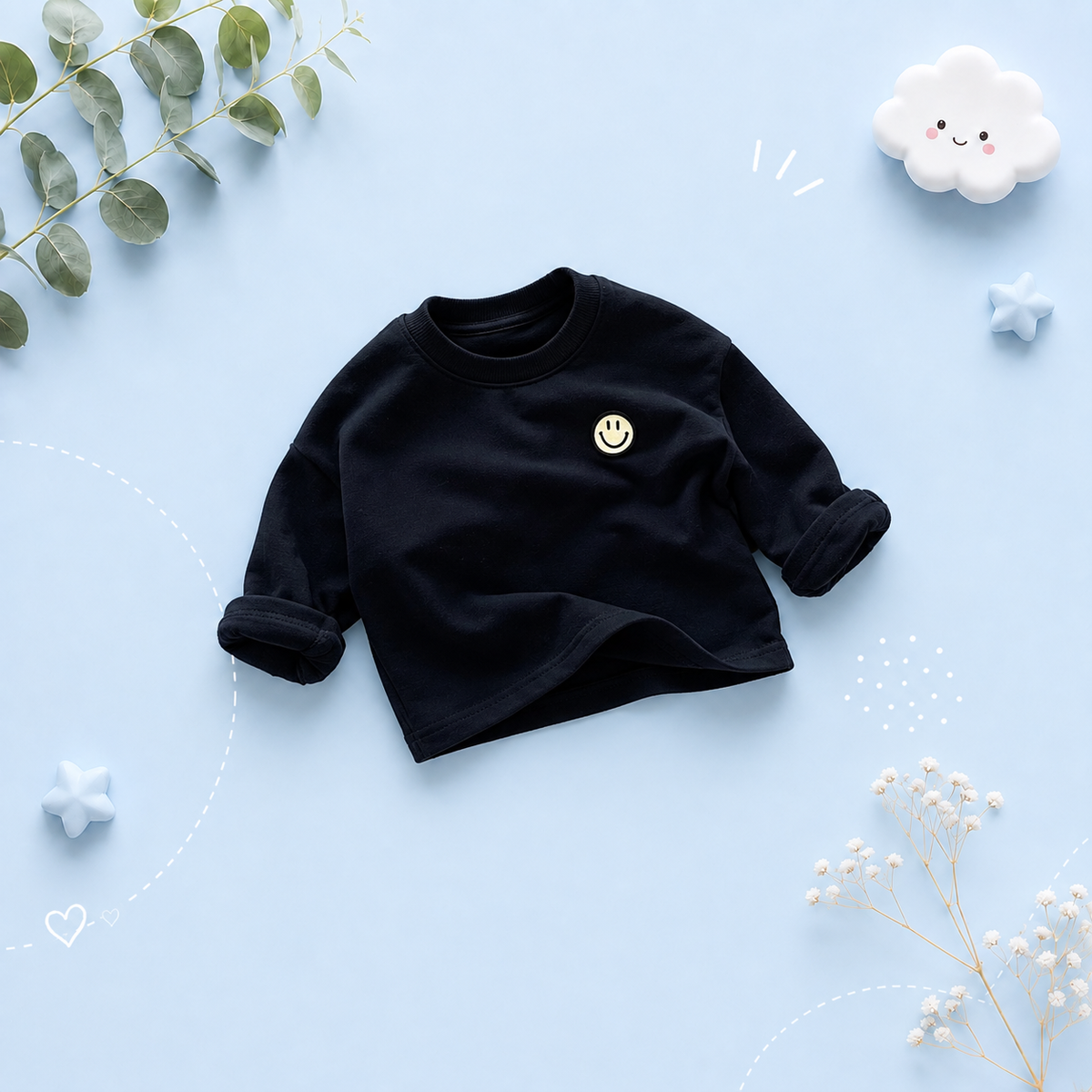 The Finn - Baby Unisex O-Neck Pullover Long Sleeved T-shirt