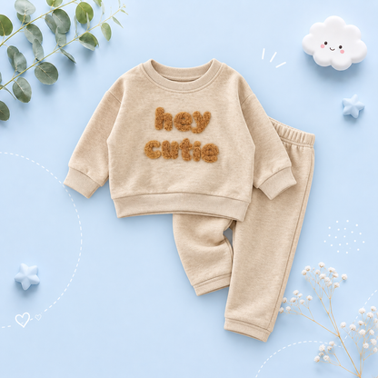 The Gabriel - Baby Unisex Casual Tops Sweater + Loose Trouser