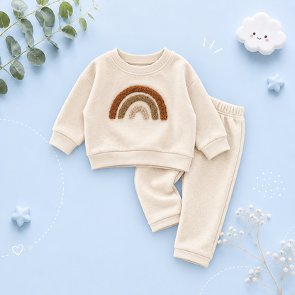 The Gabriel - Baby Unisex Casual Tops Sweater + Loose Trouser
