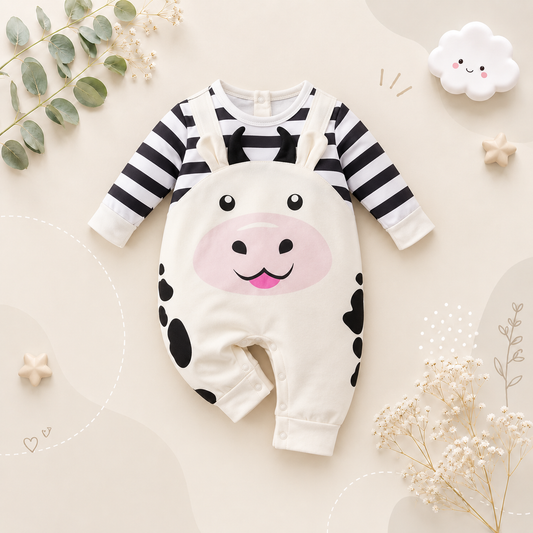 The Briar - Baby Boy Long Sleeve Romper Spring Autumn One Piece Outfit for Newborns & Toddlers