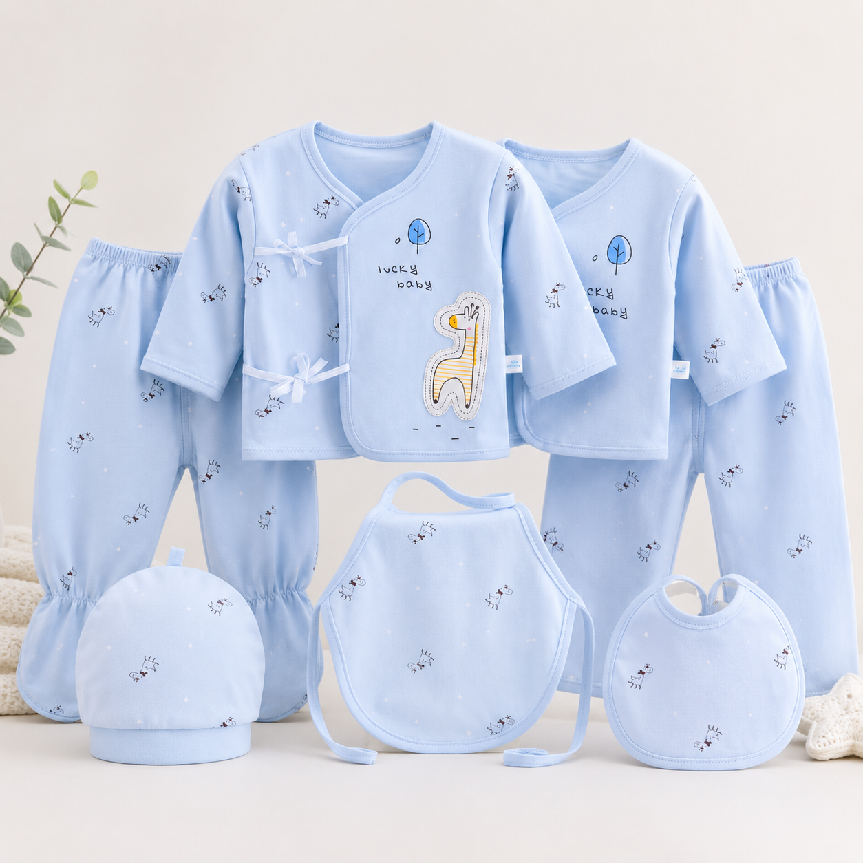 The Jan - Baby Unisex One Size Gift Set
