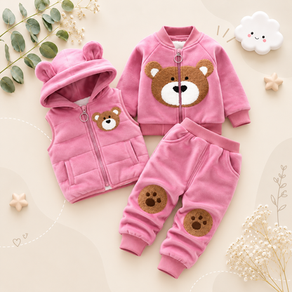 The Zahir - Baby Unisex Winter Tracksuit Set, Warm Unisex Infant Outfit