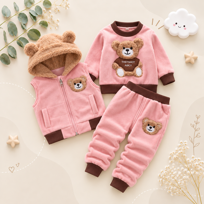 The Zahir - Baby Unisex Winter Tracksuit Set, Warm Unisex Infant Outfit