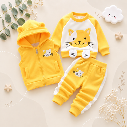 The Zahir - Baby Unisex Winter Tracksuit Set, Warm Unisex Infant Outfit