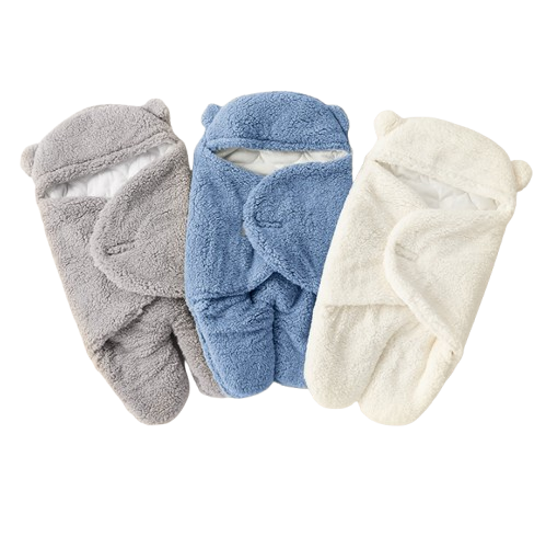 The Bailey - Baby Winter Fleece Romper Super Soft Swaddle Blankets
