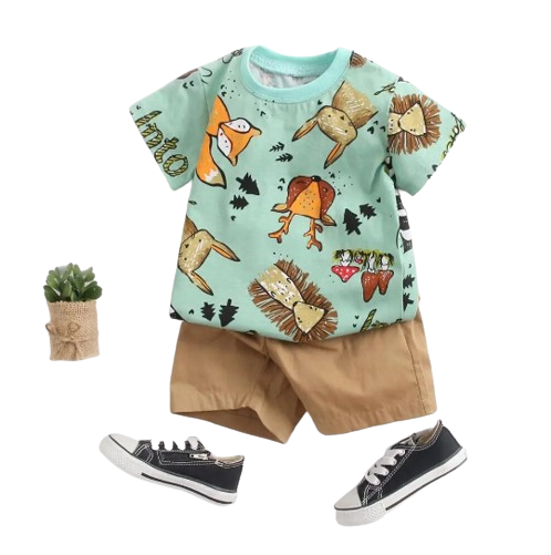 The Tommie - Boy Summer Short Sleeve + Shorts