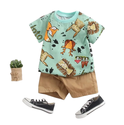 The Tommie - Boy Summer Short Sleeve + Shorts