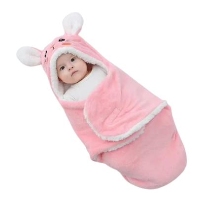 The Dylan - Baby Sleeping Bag Warm Flannel Cocoon - Newborn Autumn Winter Swaddle Wrap