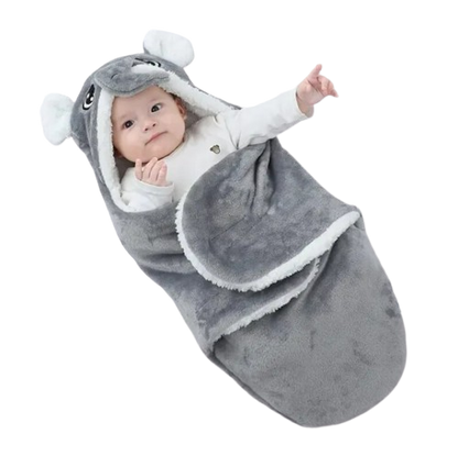 The Dylan - Baby Sleeping Bag Warm Flannel Cocoon – Newborn Autumn Winter Swaddle Wrap