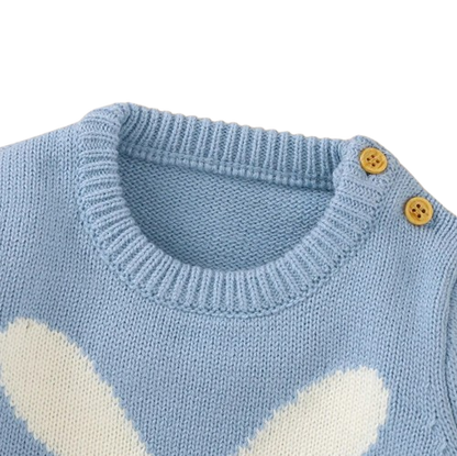 The Alex - Cute Rabbit Knitted Baby Rompers