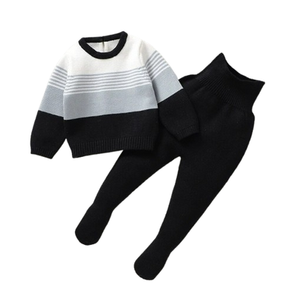 The Matthew - Newborn Baby Knit Sweater and Leggings Set Warm Autumn Winter Wear