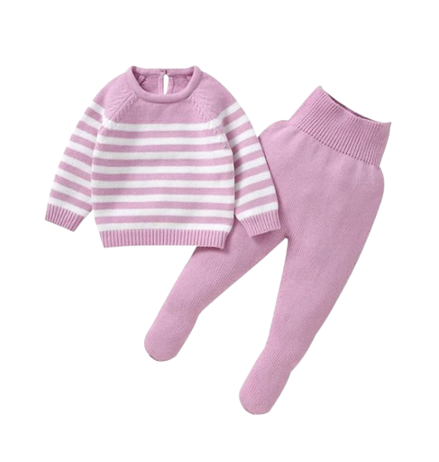 The Matthew - Newborn Baby Knit Sweater and Leggings Set Warm Autumn Winter Wear