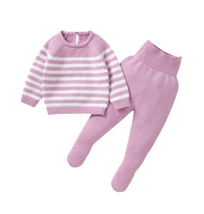 The Matthew - Newborn Baby Knit Sweater and Leggings Set Warm Autumn Winter Wear