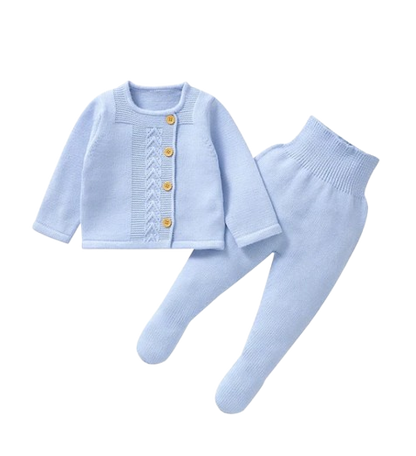 The Matthew - Newborn Baby Knit Sweater and Leggings Set Warm Autumn Winter Wear