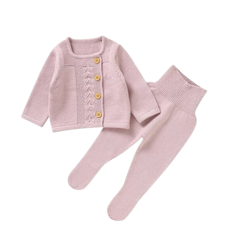 The Matthew - Newborn Baby Knit Sweater and Leggings Set Warm Autumn Winter Wear