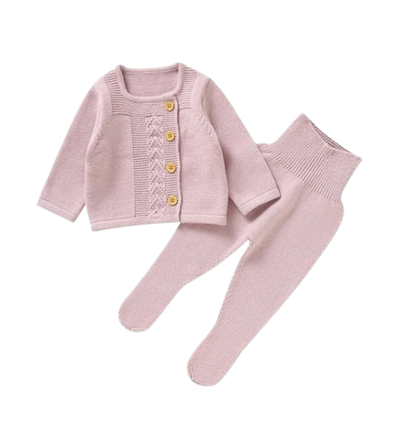 The Matthew - Newborn Baby Knit Sweater and Leggings Set Warm Autumn Winter Wear