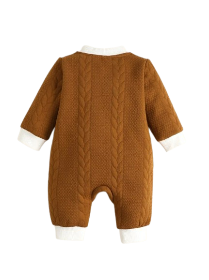 The Barry - Bear Knitted Long Sleeve Bodysuit