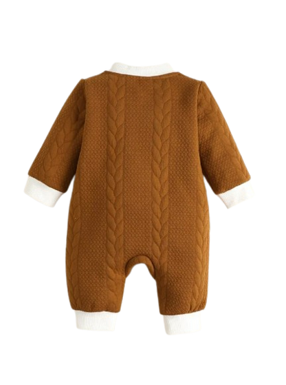 The Barry - Bear Knitted Long Sleeve Bodysuit