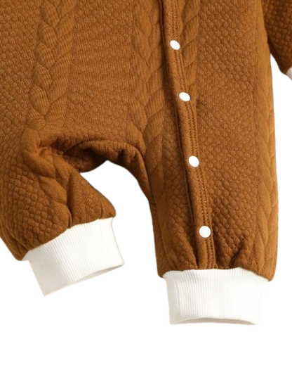 The Barry - Bear Knitted Long Sleeve Bodysuit