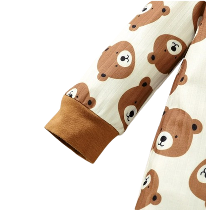 The Inigo - Bear Print Bodysuit