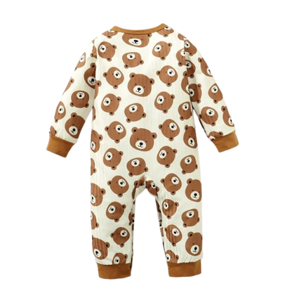 The Inigo - Bear Print Bodysuit