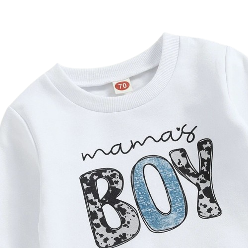 The Jerome - Mama/Daddy's Boy Long Sleeve Print + Pants