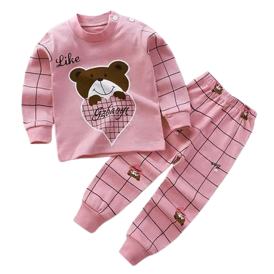 The Winona - Unisex Cotton Cartoon Sweatshirt & Pants Set