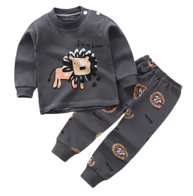 The Amiri - Unisex Cotton Cartoon Sweatshirt & Pants Set