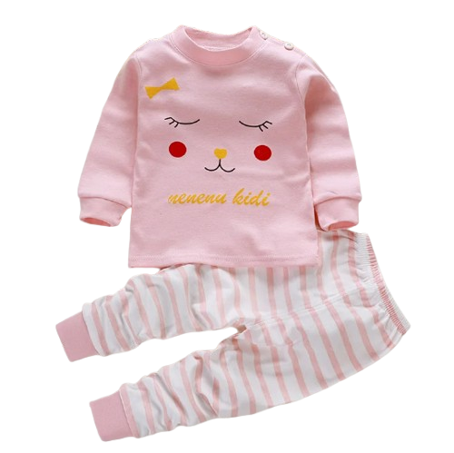 The Winona - Unisex Cotton Cartoon Sweatshirt & Pants Set