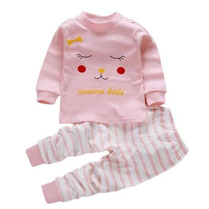 The Winona - Unisex Cotton Cartoon Sweatshirt & Pants Set