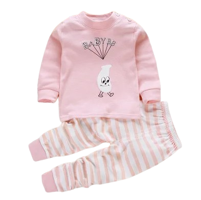 The Winona - Unisex Cotton Cartoon Sweatshirt & Pants Set