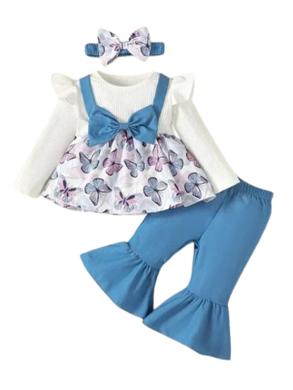 The Merill - Blue Casual Trouser Set