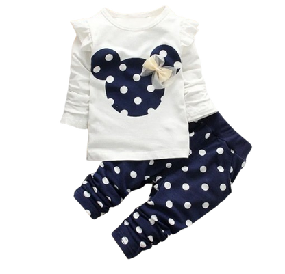 The Emma - 2pcs Mouse Print Winter Sweater + Pants