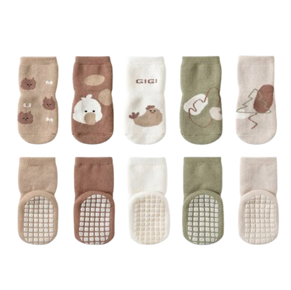 The Beau - Baby Unisex Anti-slip Children's Cartoon Floor Socks