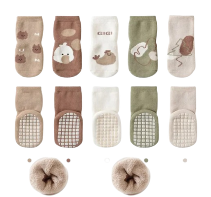 The Beau - Baby Unisex Anti-slip Children's Cartoon Floor Socks