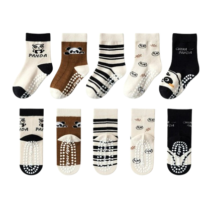 The Ace - Baby Unisex 5pairs Non-slip Floor Socks