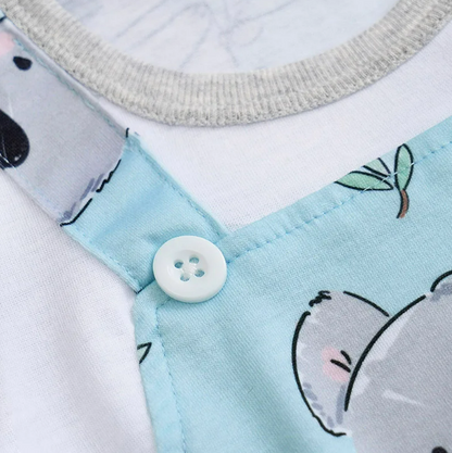 The Lincoln - Baby Unisex Koala Print Jumpsuits