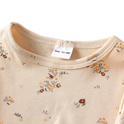 The Alitzel - Baby Unisex Leaves Pajamas Set