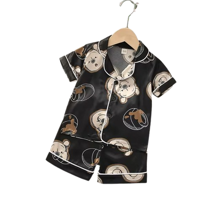 The Gale - Baby Unisex Cute Print Pajamas Set - Winnie The Pooh Print