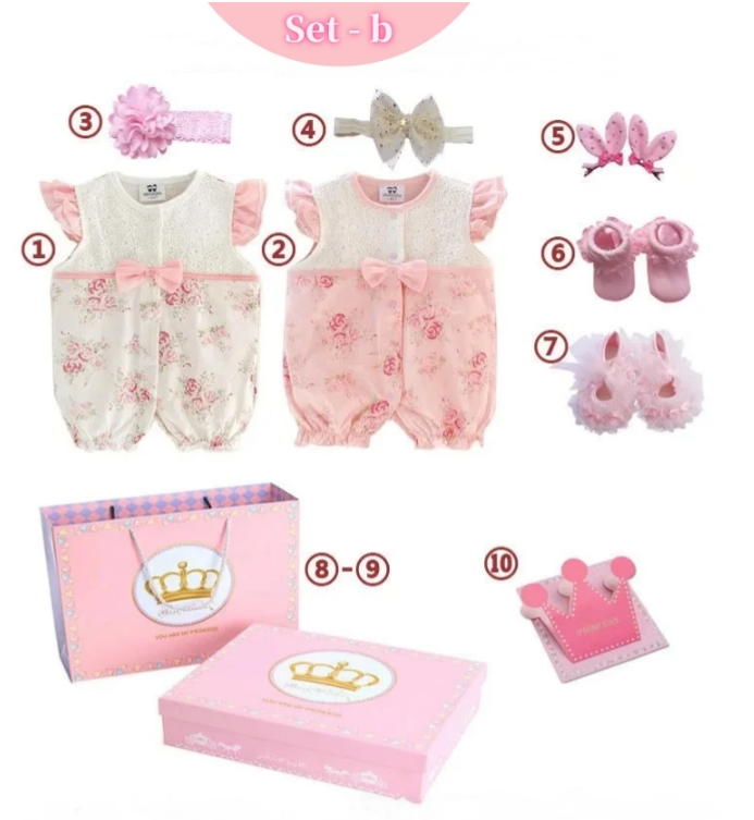 The Iris - Baby Girl Gift Set B