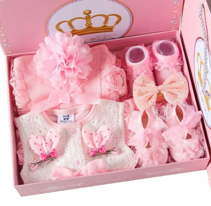 The Iris - Baby Girl Gift Set D