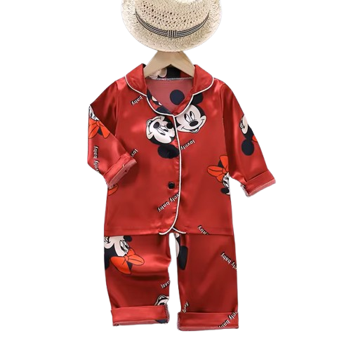 The Aziel - Baby Unisex Print Pajamas Set