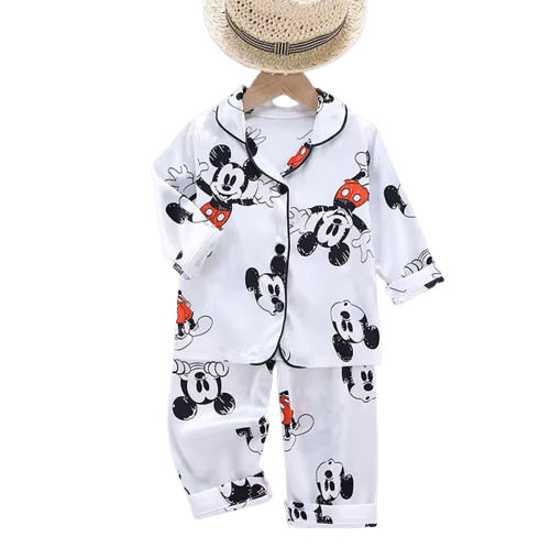 The Aziel - Baby Unisex Print Pajamas Set