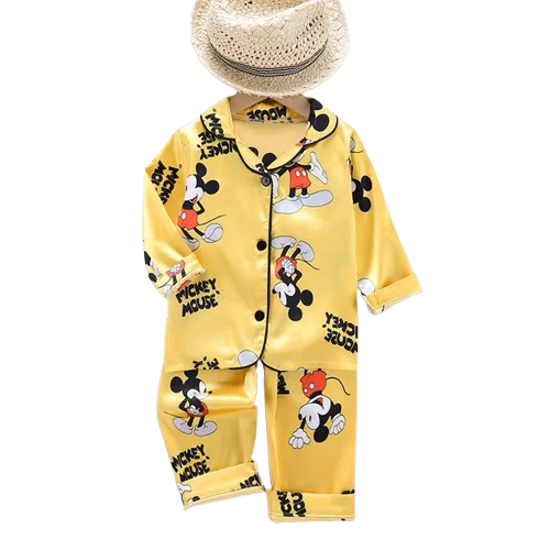 The Aziel - Baby Unisex Print Pajamas Set